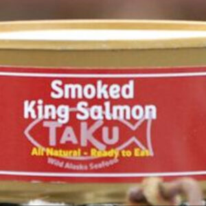 Smoked King Salmon Can