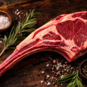 Bison Ribeye Tomahawk Steak