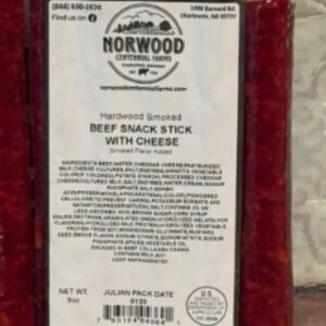 Beef Sticks With Cheese